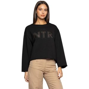 Kocca, Dames, Sweatshirts & Hoodies, Zwart, Maat: S Katoen,