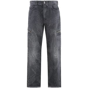 Givenchy, Heren, Jeans, Zwart, Maat: W33