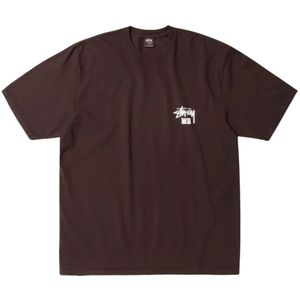Stüssy, Heren, Tops, Bruin, Maat: L
