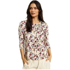 IN Front, Dames, Blouses & Shirts, Veelkleurig, Maat: 2XL Poliester,