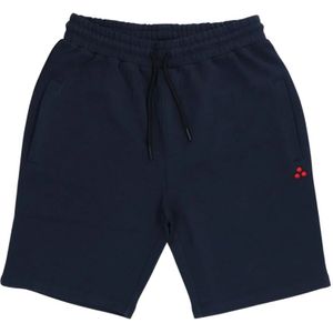 Peuterey, Heren, Korte broeken, Blauw, Maat: XL Katoen,