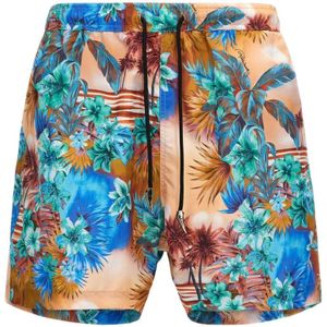 Roberto Cavalli, Heren, Badkleding, Veelkleurig, Maat: L Linnen,