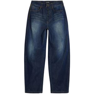 Desigual, Dames, Jeans, Blauw, Maat: L Katoen,