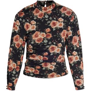 IRO - Blouse 'LORYA' - Kaki - Blouseshirt - Lange Mouw