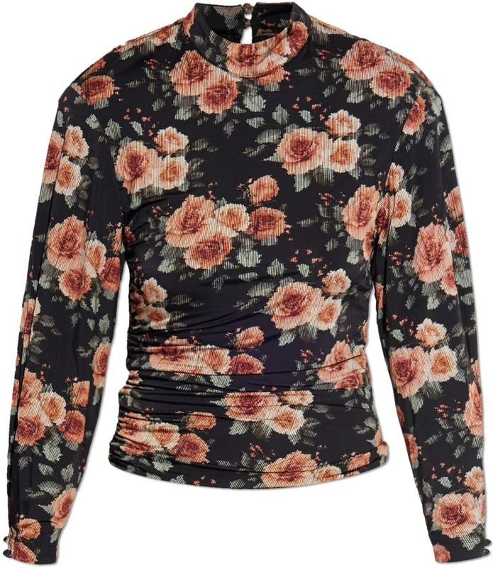 IRO - Blouse 'LORYA' - Kaki - Blouseshirt - Lange Mouw