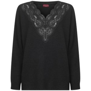 Gucci, Dames, Truien, Zwart, Maat: S Wol,