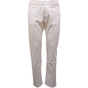 Nine In The Morning, Heren, Jeans, Wit, Maat: W33 Denim,