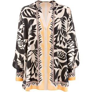 Ivi, Dames, Blouses & Shirts, Veelkleurig, Maat: L