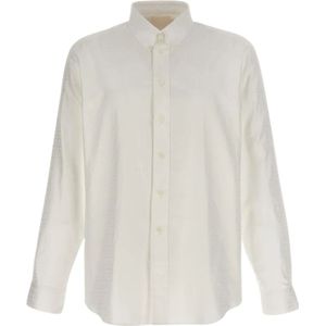 Givenchy, Heren, Overhemden, Wit, Maat: 3XL Katoen,
