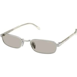 Prada - PR B54S - Zonnebril - Zilver - Metalen Frame - Vierkant