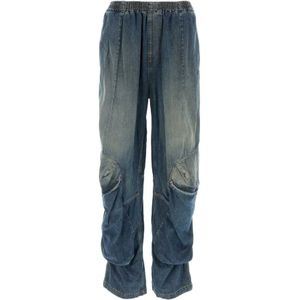 Diesel, Heren, Jeans, Blauw, Maat: W32 Katoen,