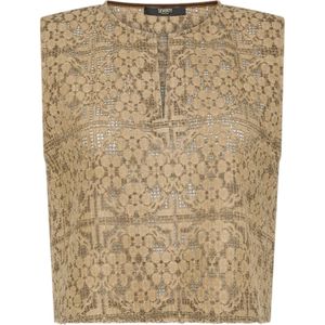 Seventy, Dames, Tops, Beige, Maat: XS