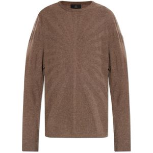 Rick Owens, unisex, Truien, Bruin, Maat: M Wol,