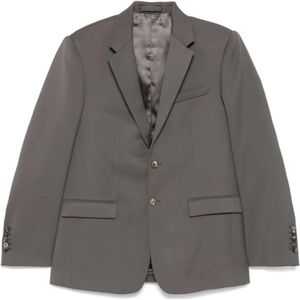 Wardrobe.nyc, Dames, Jassen, Grijs, Maat: XS Wol,