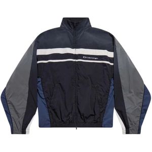 Balenciaga, Heren, Jassen, Veelkleurig, Maat: M Poliester,