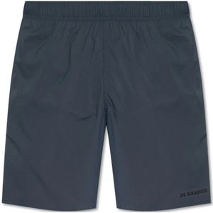 Jil Sander, Heren, Badkleding, Blauw, Maat: L