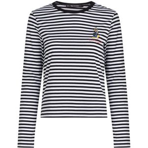 Karl Lagerfeld, Dames, Tops, Veelkleurig, Maat: S Katoen,