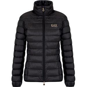 Emporio Armani Ea7, Dames, Jassen, Zwart, Maat: S