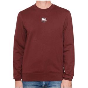 Lacoste, Heren, Sweatshirts & Hoodies, Rood, Maat: XL