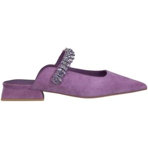 Alma EN Pena, Dames, Schoenen, Paars, Maat: 38 EU Leer,