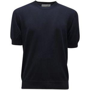 Ballantyne, Heren, Truien, Blauw, Maat: L Katoen,