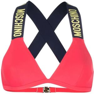 Moschino, Dames, Badkleding, Roze, Maat: S