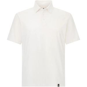 Boggi Milano - Poloshirt - Wit - Supima-katoen en Spandex