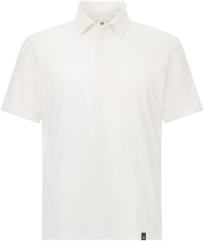 Boggi Milano - Poloshirt - Wit - Supima-katoen en Spandex