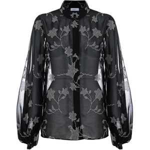 Kocca, Dames, Blouses & Shirts, Zwart, Maat: XL
