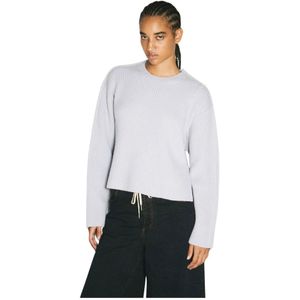 Marni, Dames, Truien, Grijs, Maat: 2XS Wol,