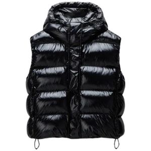 Napapijri, Dames, Jassen, Zwart, Maat: M Poliester,