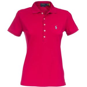 Polo Ralph Lauren, Dames, Tops, Roze, Maat: L Katoen,