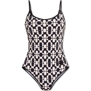 Moncler, Dames, Badkleding, Zwart, Maat: XS