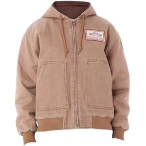 Obey, Heren, Sweatshirts & Hoodies, Bruin, Maat: L Katoen,