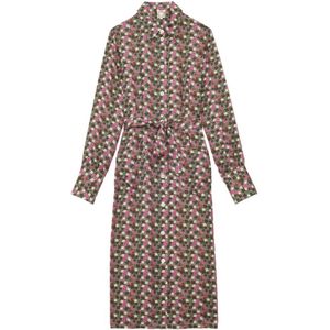 Ines de la Fressange Paris, Dames, Jurken, Veelkleurig, Maat: XS