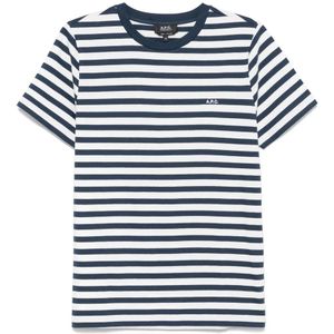 A.p.c., Heren, Tops, Veelkleurig, Maat: XL Katoen,