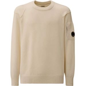 C.p. Company, Heren, Truien, Beige, Maat: L Wol,