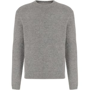 Jil Sander, Heren, Truien, Grijs, Maat: M Wol,