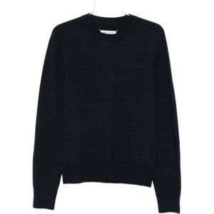 Maison Margiela, Heren, Truien, Blauw, Maat: L Wol,