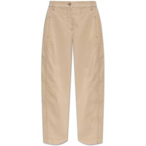 PS By Paul Smith, Dames, Broeken, Beige, Maat: 3XS Katoen,