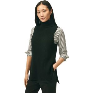 Brooks Brothers, Dames, Truien, Zwart, Maat: L Wol,