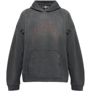 Represent, Heren, Sweatshirts & Hoodies, Grijs, Maat: XS Katoen,