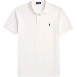 Polo Ralph Lauren, Heren, Tops, Wit, Maat: M Katoen,