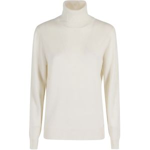 Malo, Dames, Truien, Wit, Maat: S Kasjmier,