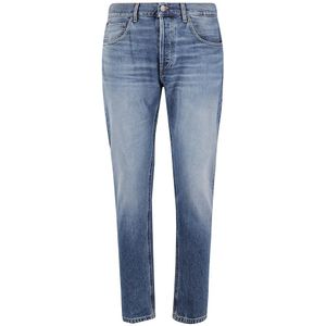 Dondup, Heren, Jeans, Blauw, Maat: W35 Katoen,