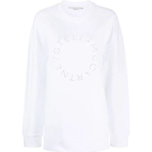 Stella McCartney, Dames, Sweatshirts & Hoodies, Wit, Maat: S Katoen,
