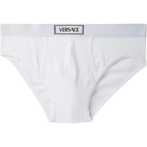 Versace, Heren, Ondergoed, Wit, Maat: M Katoen,
