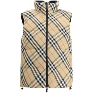 Burberry, Dames, Jassen, Beige, Maat: M