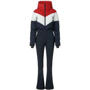 Fusalp, Dames, Jumpsuits & Playsuits, Blauw, Maat: 2XS Leer,