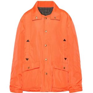 Maison Margiela, Dames, Jassen, Veelkleurig, Maat: XS Wol,